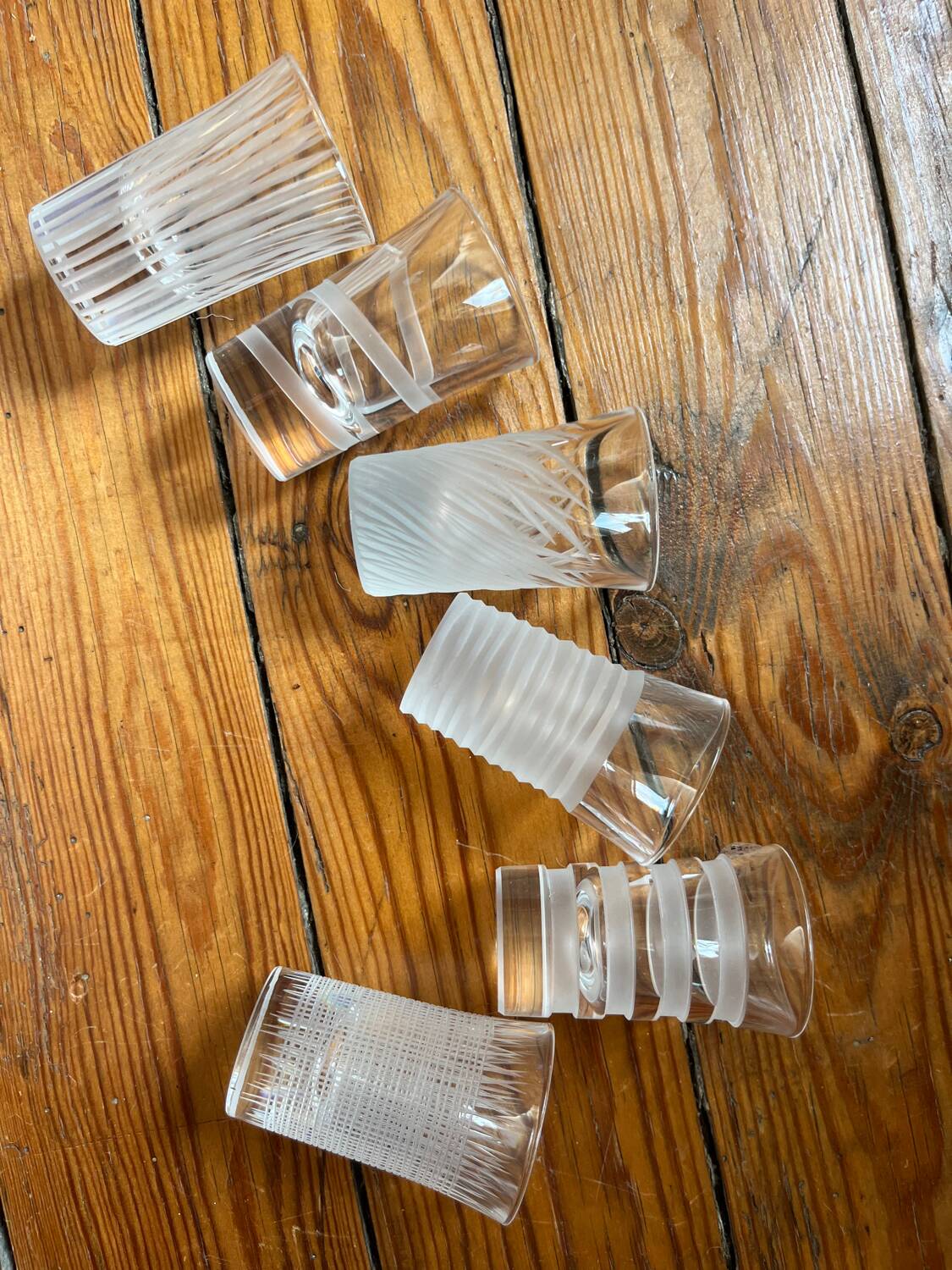 Verres à vodka Salviati