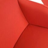 Set de 2 fauteuils Artifort Ben en tissu rouge brique Ploeg