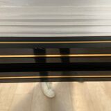 Mirror Pierre Vandel black and gold, 1970s