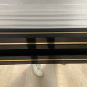 Mirror Pierre Vandel black and gold, 1970s