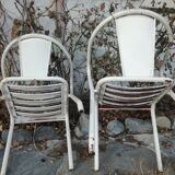 Pair of FT5 Tolix chairs