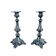 Pair of Art Nouveau Silver-Plated Candlesticks