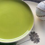 6 glazed ceramic dessert plates