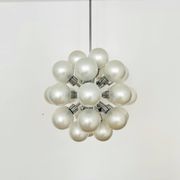 Chromed 1970s Sputnik Chandelier by Motoko Ishii for Staff