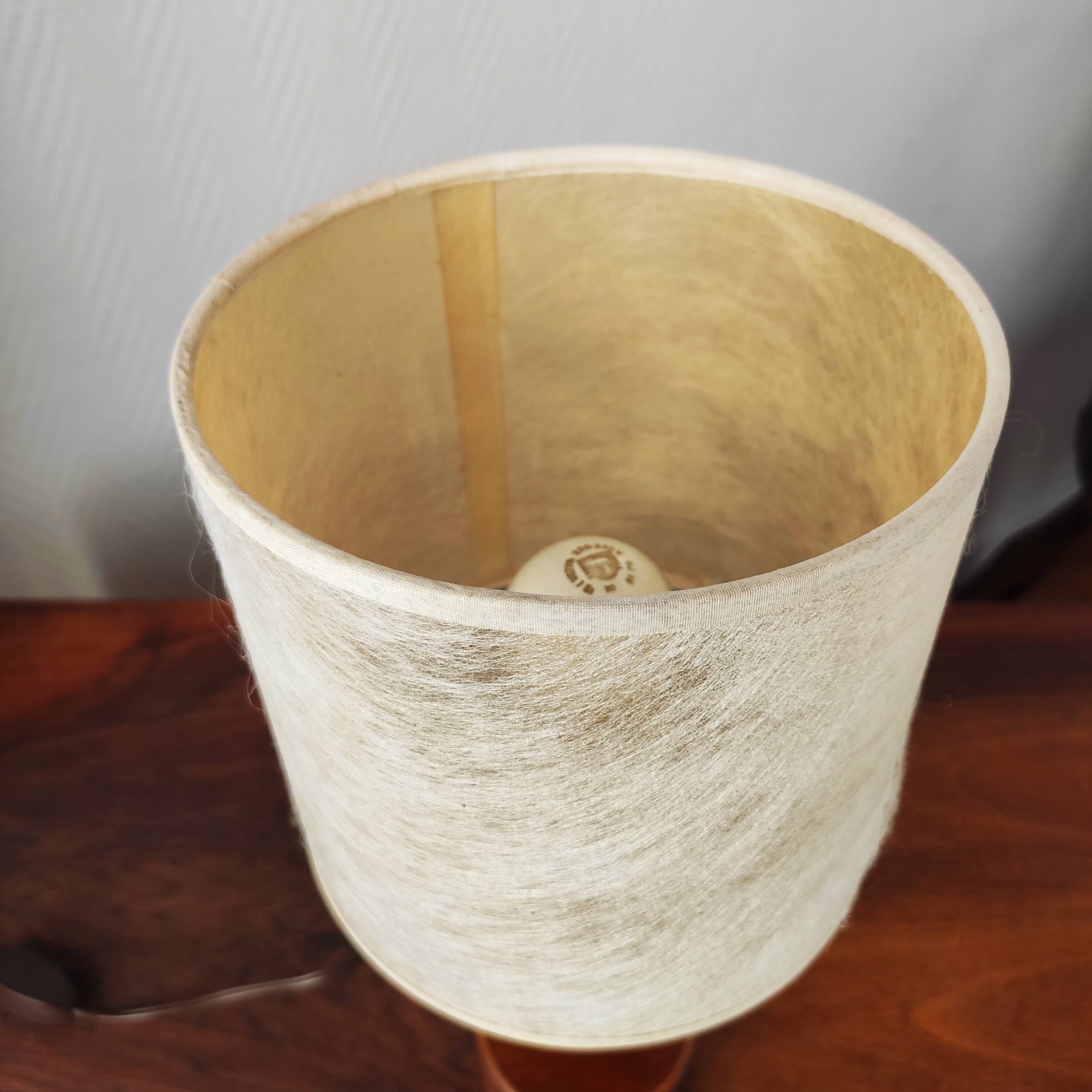 Scandinavian wooden lamp 1960