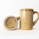 Paire de mugs en grès de puisaye de charles gaudry, années 60