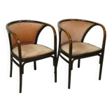 Thonet club armchairs N°6517 by Marcel Kammerer for Thonet