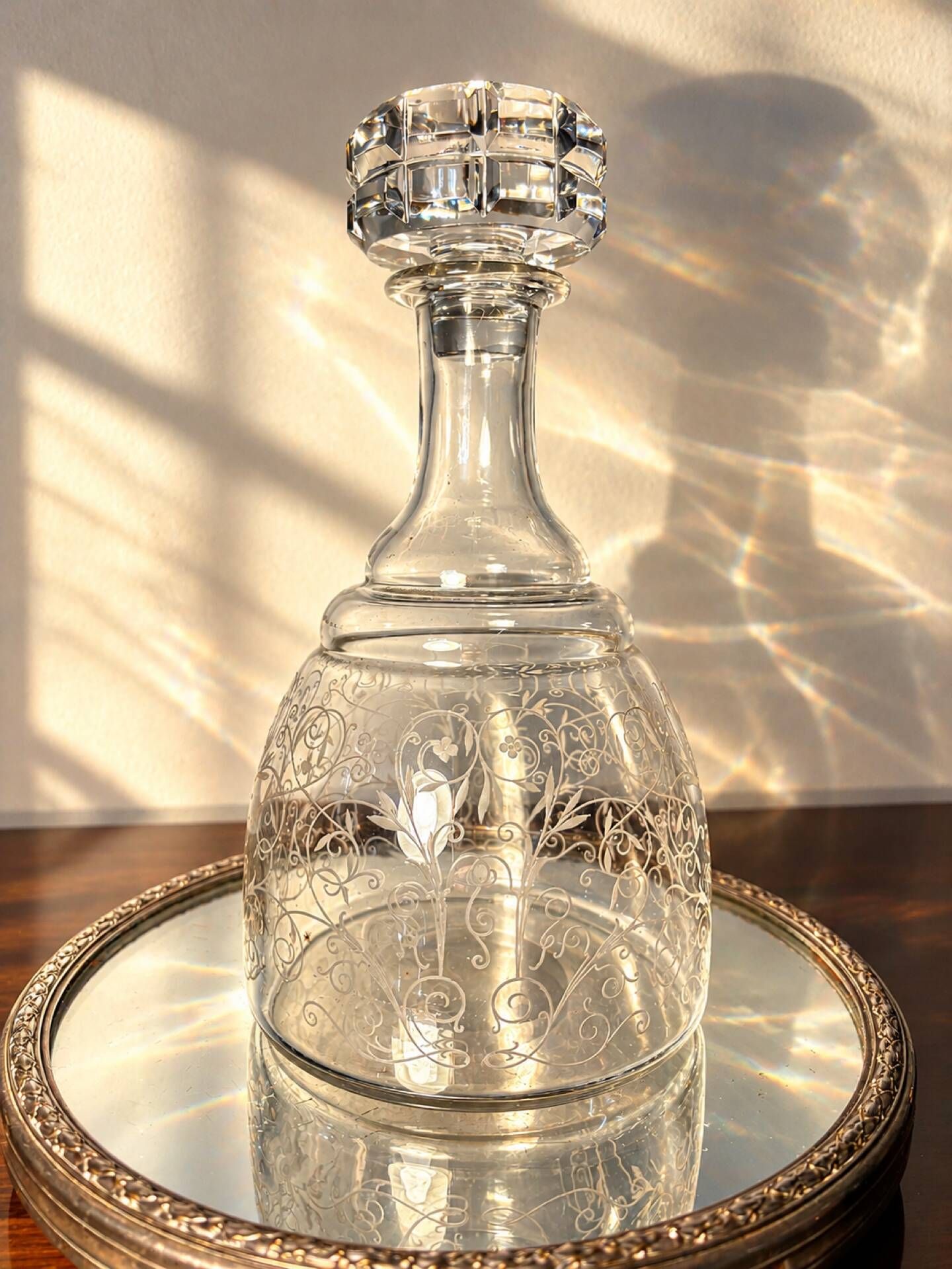 Carafe Baccarat Michel Ange avant 1936