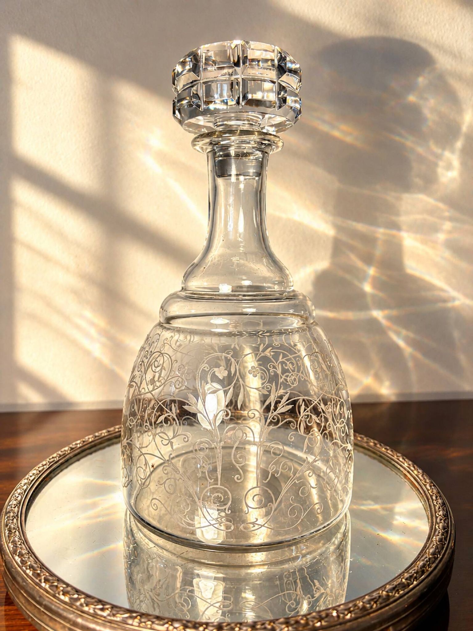 Carafe Baccarat Michel Ange avant 1936