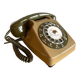 Socotel S63 vintage PTT dial phone, 1979