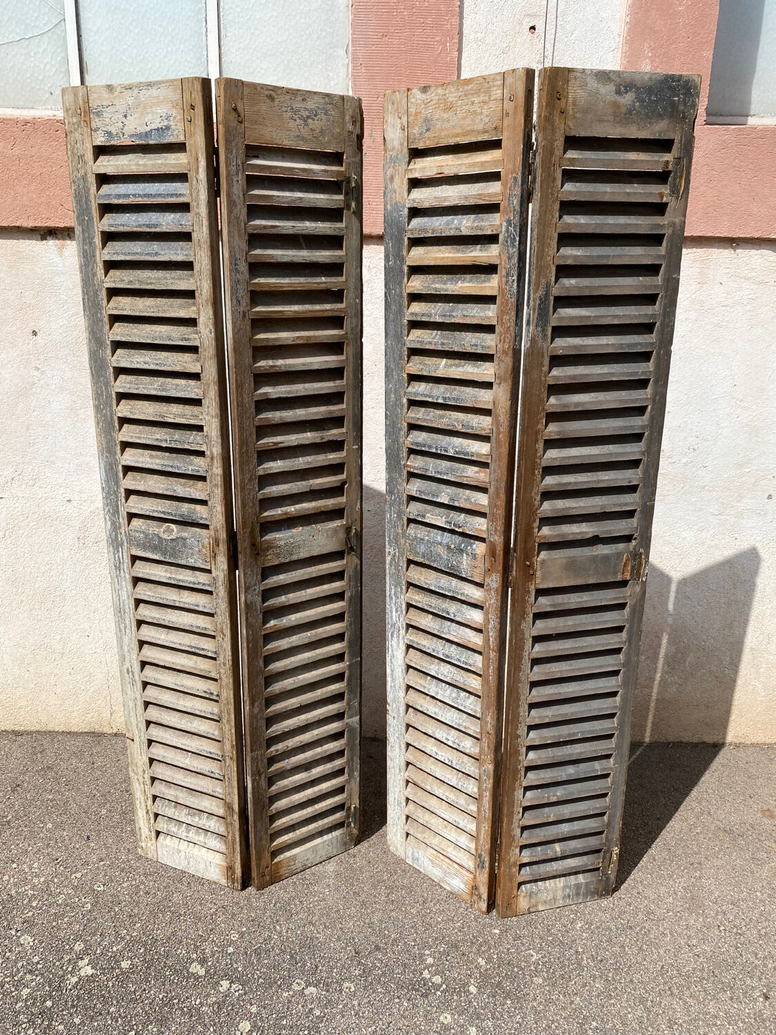 All wood shutters