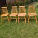 Scandinavian wooden chairs