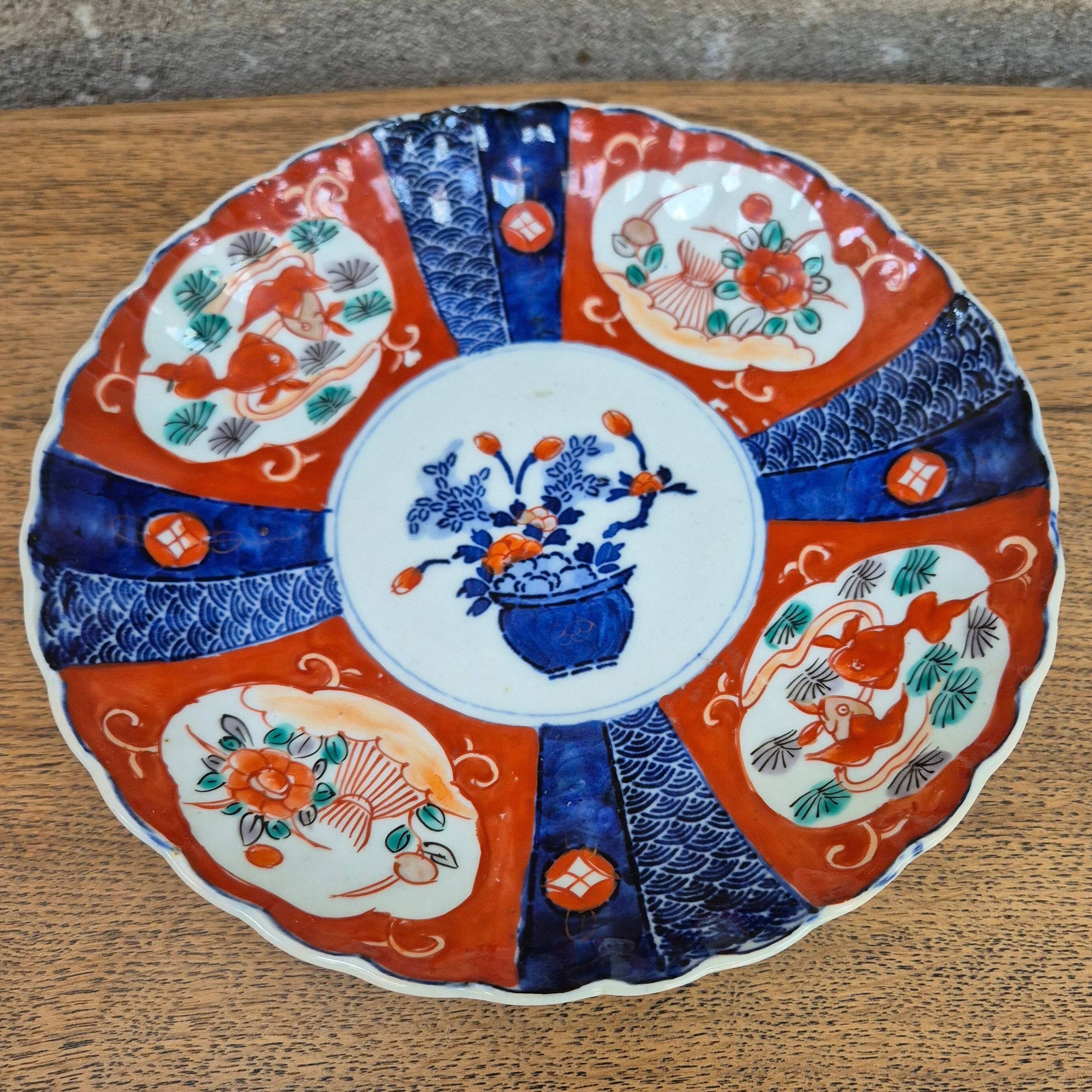 Decorative porcelain plate
