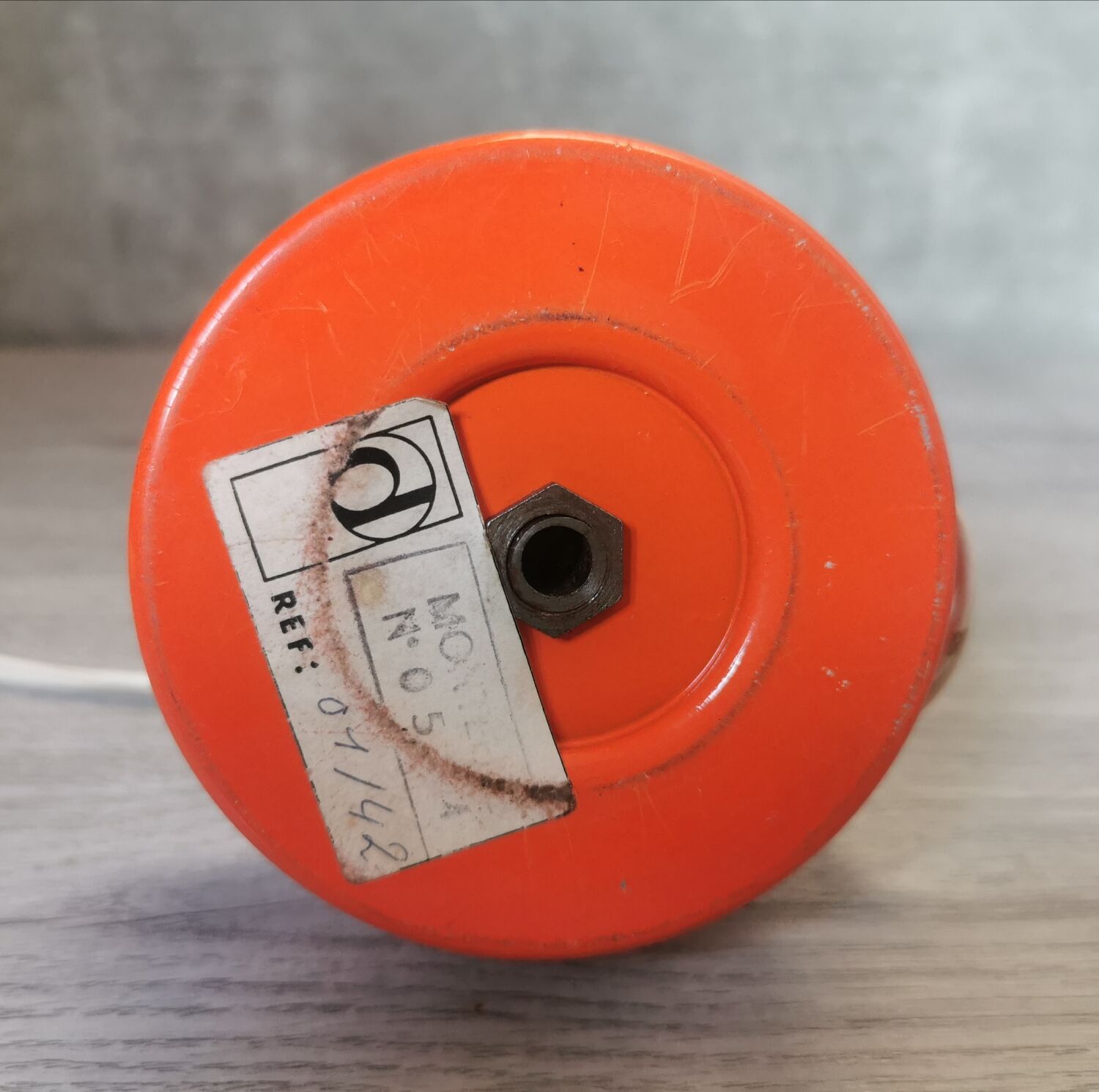 Vintage lamp brand delmas