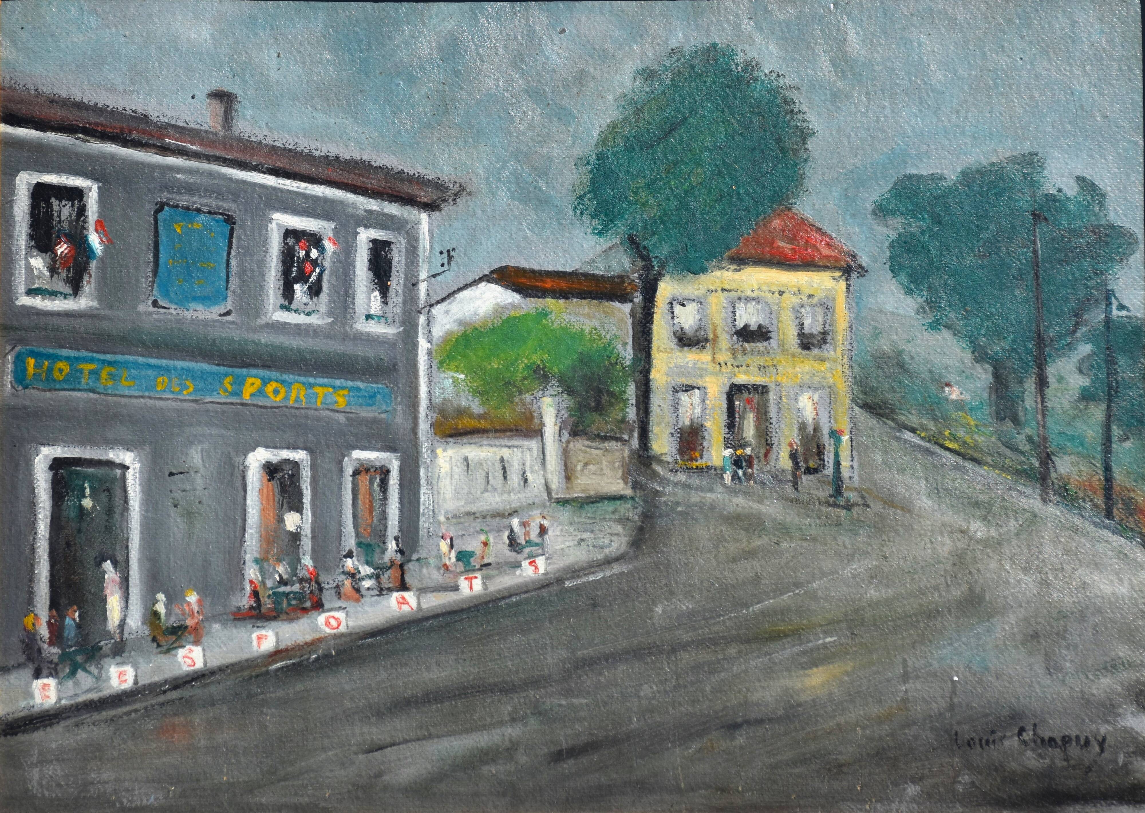 Louis Chapuy, Hôtel des Sports (circa 1950)