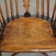 Beautiful, practical antique English highback Windsor chair with a lovely patina