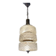 Mid-century crystal light pendant, 1970s