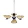 Glass chandelier, Danish design, 1970s, production: Denmark