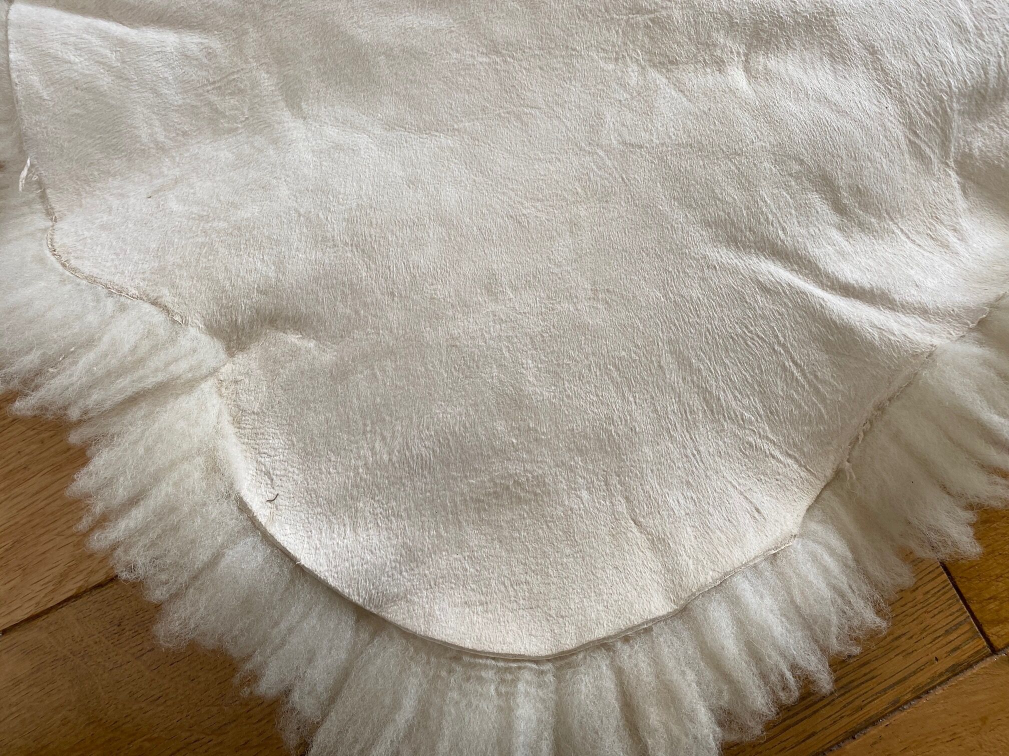 Natural sheepskin