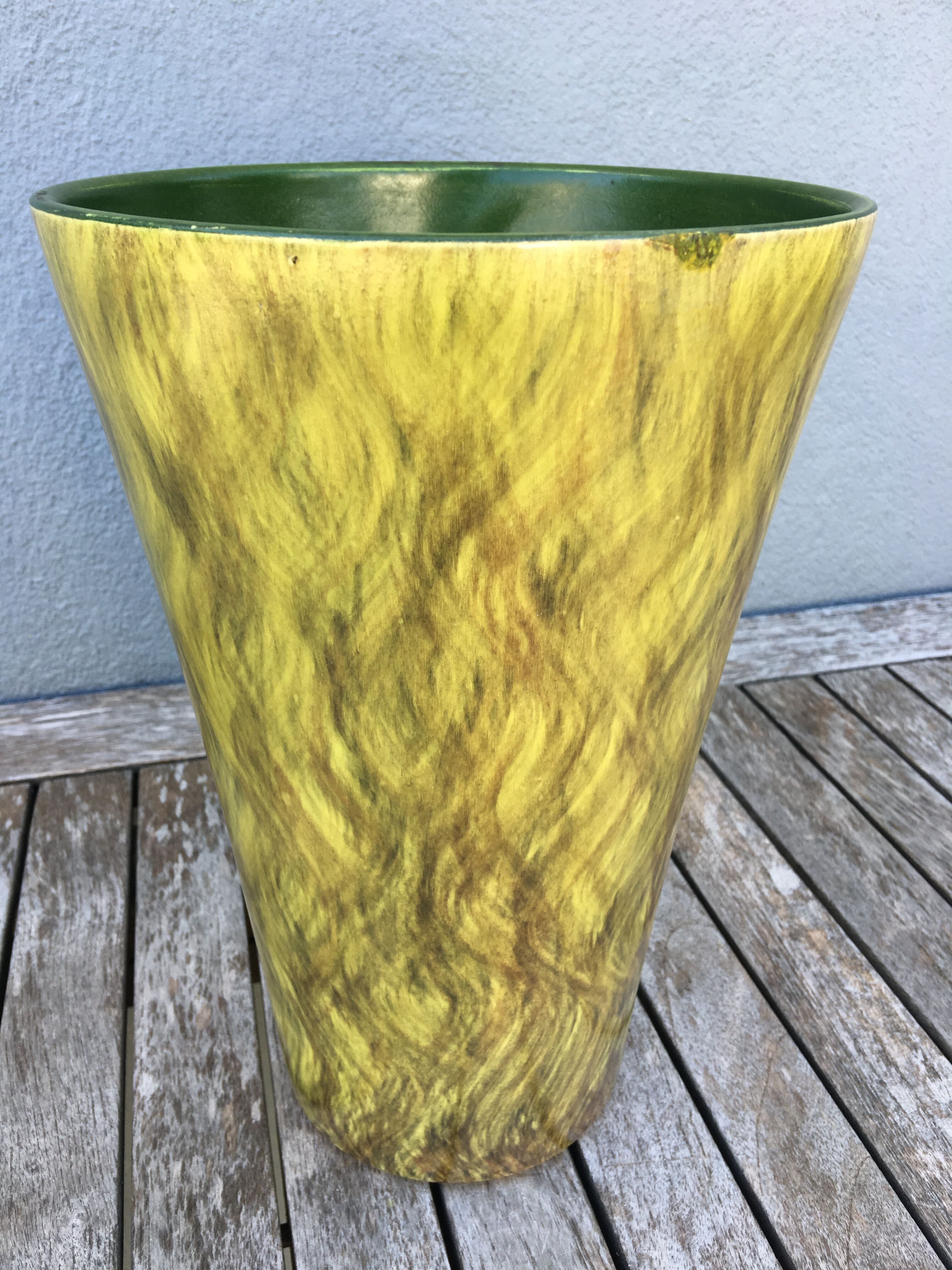 Large ceramic vase St Clement, 1950/60