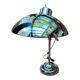 Vintage 90s chrome articulated interior lamp