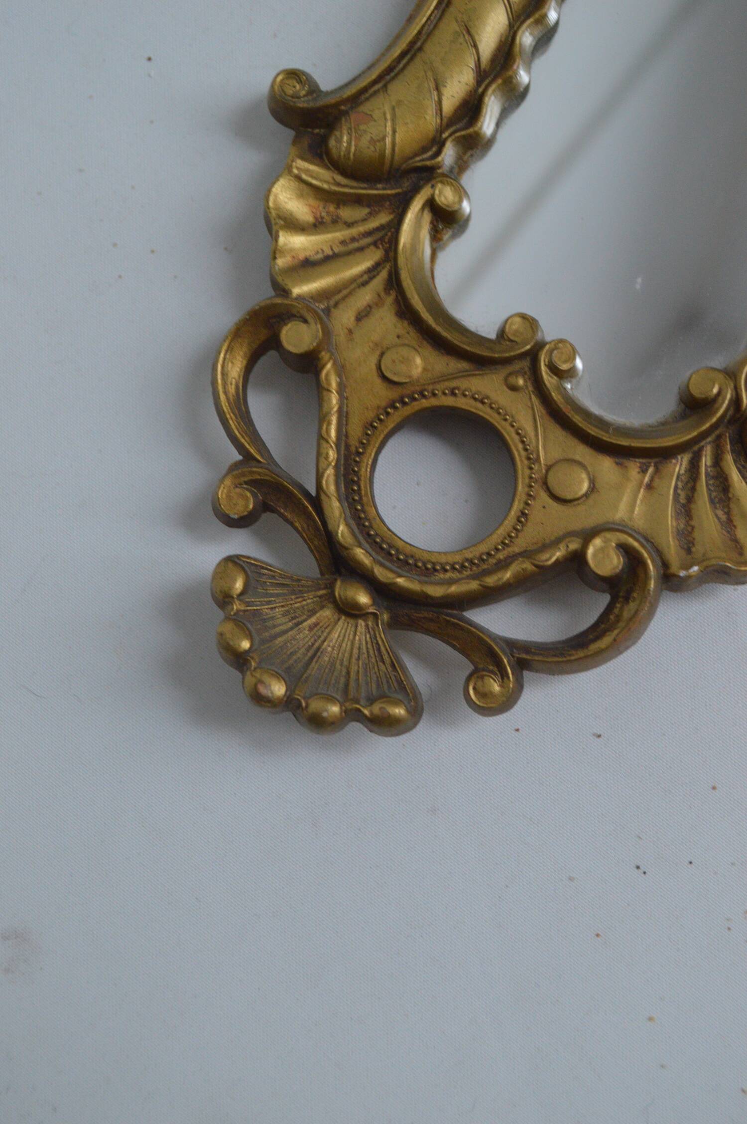 Small vintage Italian mirror