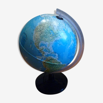 Light Earth Globe, 'Technodidatica' vintage 80s