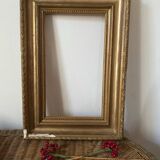 Old gilded wood frame.