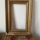 Old gilded wood frame.