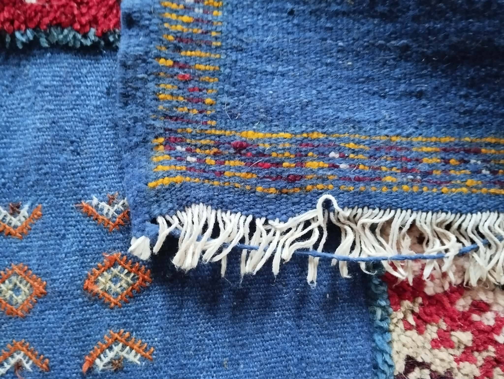 Handmade Berber Kilim Taznakht 108x70cm