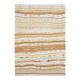 Tapis turc Oushak fait main en laine et coton orange des années 1970 137x194
