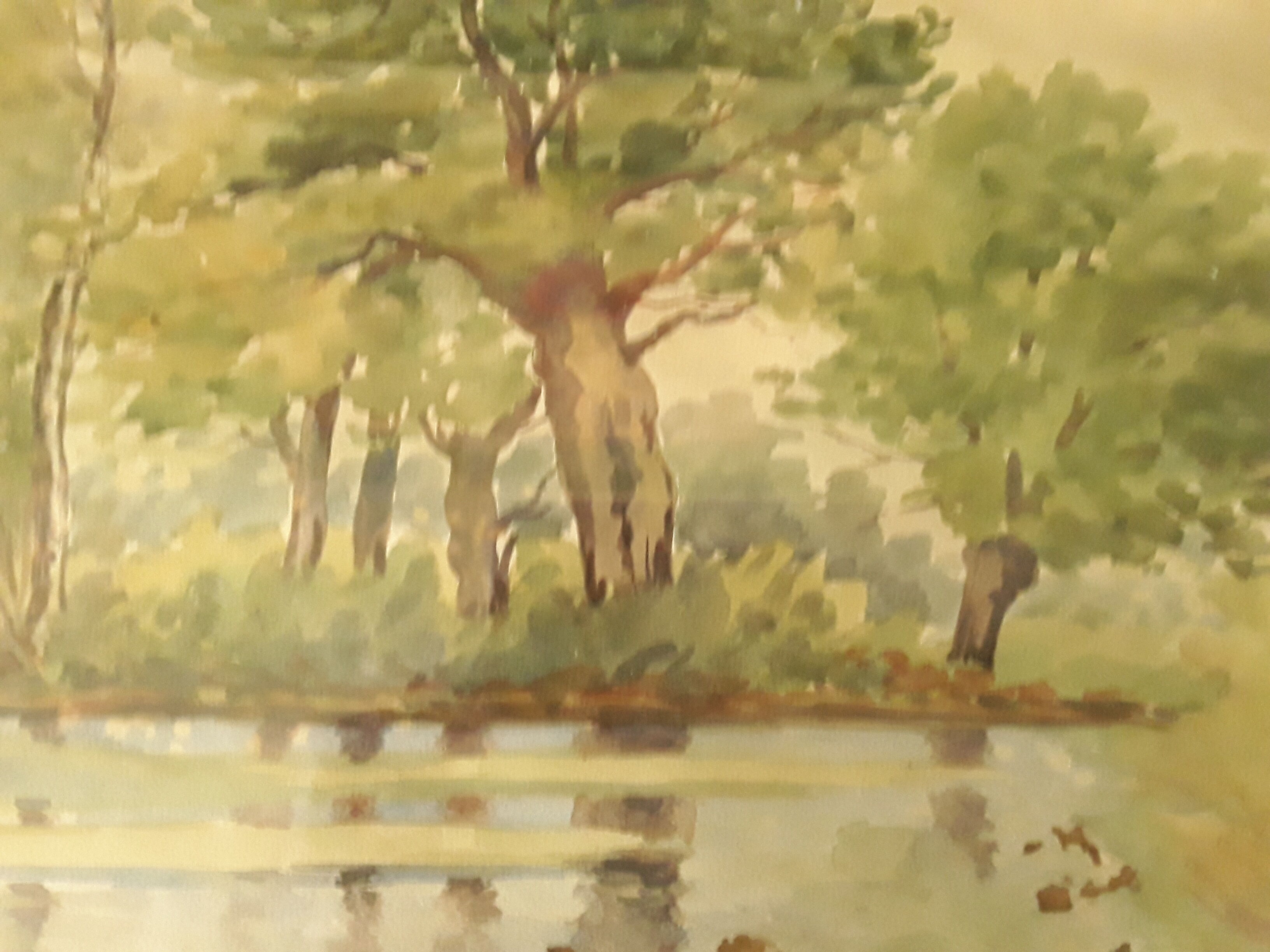 Old watercolor