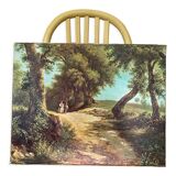 Landscape and horses table