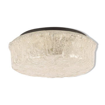 Round Murano glass ceiling light by Limburg, Germany, 1970s