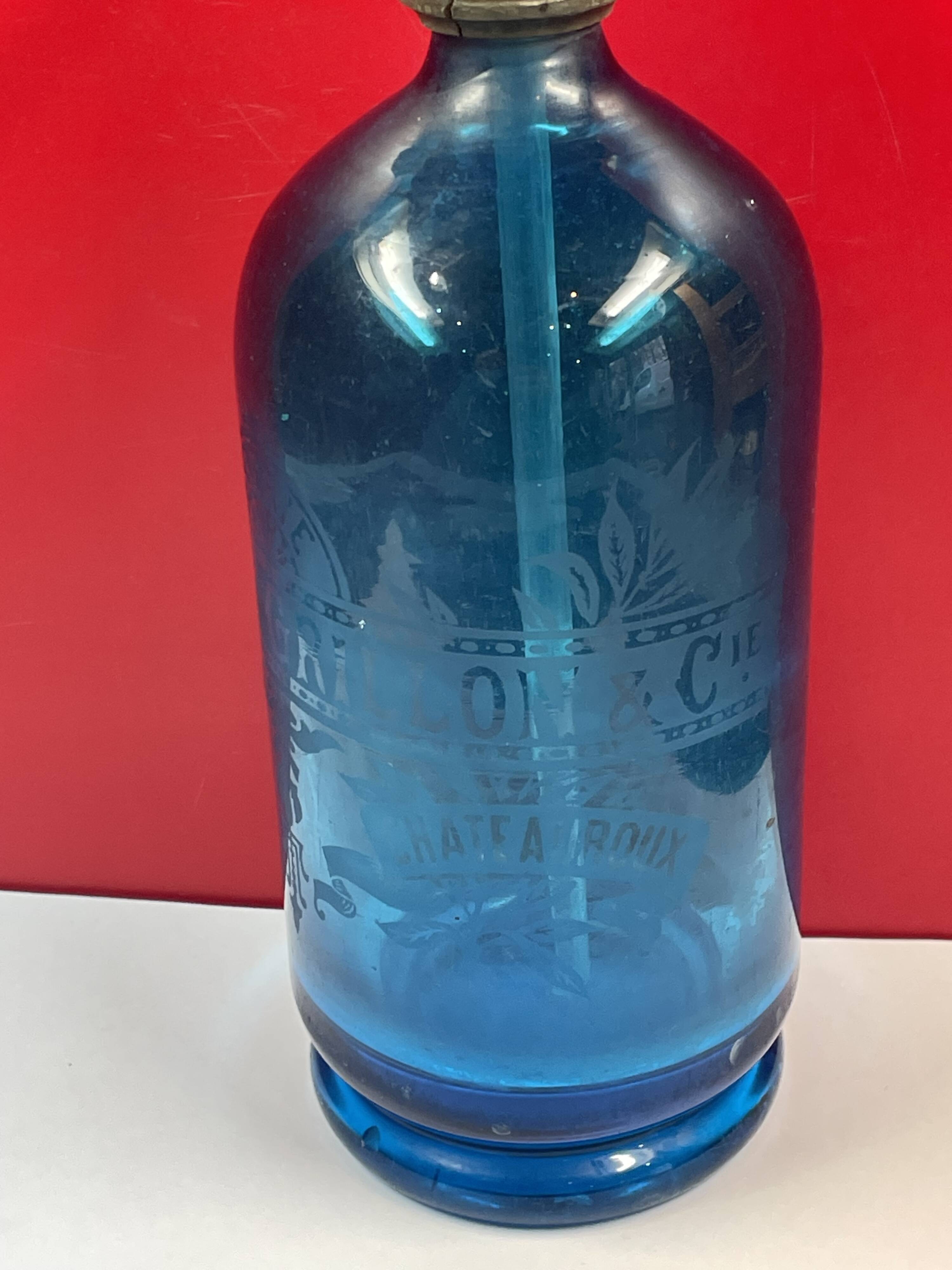 Syphon publicitaire Grillon et Gié, Chateauroux