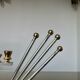 Menorah hanukkah candle holder with 9 candles design Korem 1970