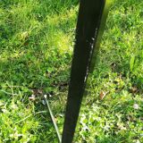 Coat rack on stainless steel stand year 70/80