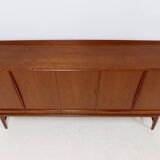 Teak Highboard by Svend Aage Madsen for K. Knudsen & Søn 1950s