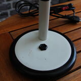 80's white aluminum desk lamp