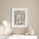 Abstract lines giclee print, 50x70cm