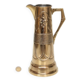 Art Deco brass pitcher 1930