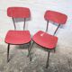 Pair of Formica chairs