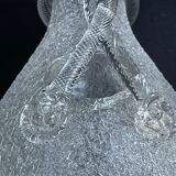 Baccarat, St. Louis - Broc with ice reserve (1) - Art Nouveau - Frosted crystal