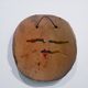 Mexican mask in colored terracotta, 1970s, Mexican