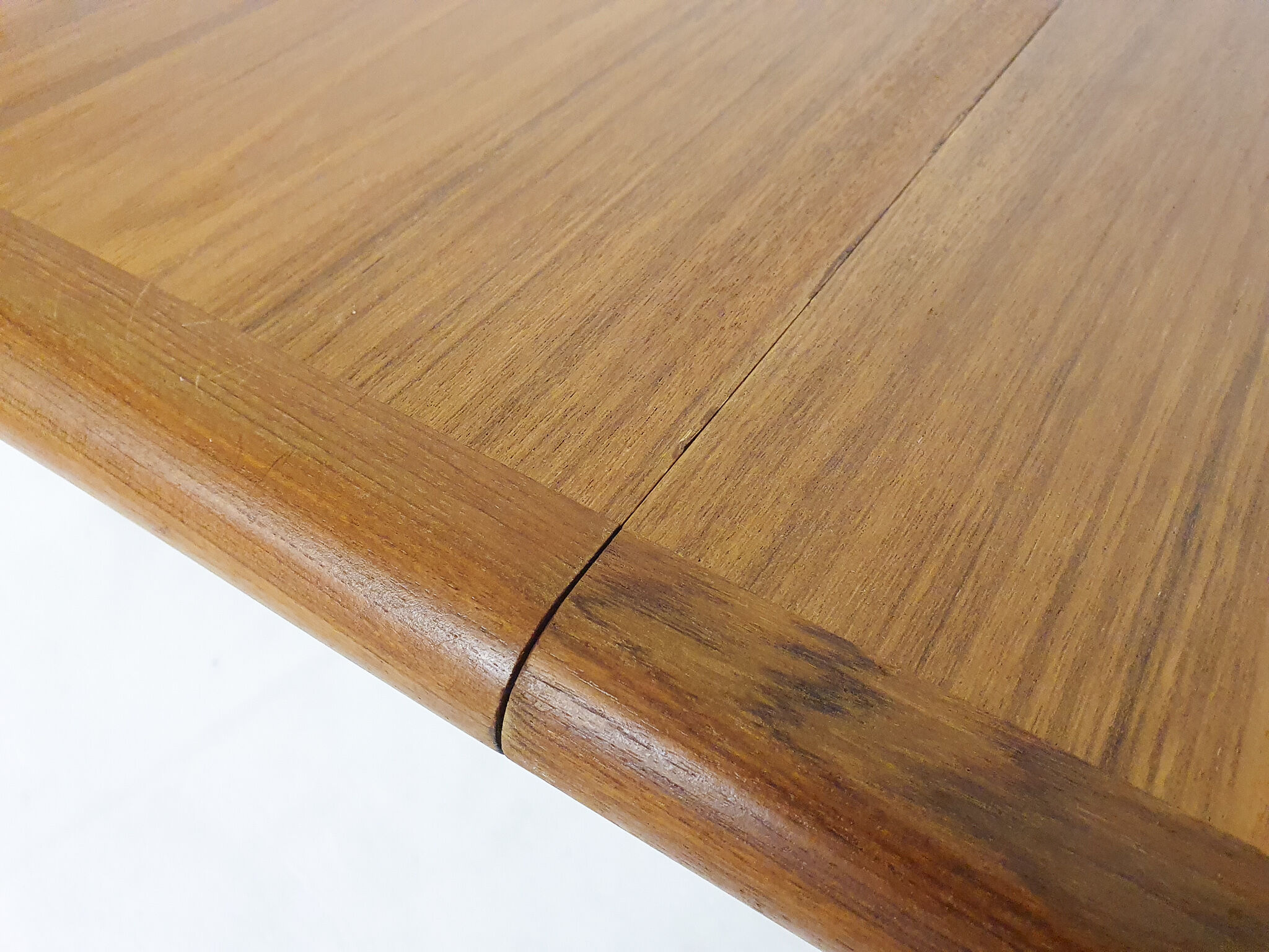 Teak extendable dining table by Niels Otto Moller for Gudme Mobelfabrik, Denmark 1960's