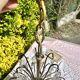 Magnificent Cascade Chandelier in Brass & Crystal Glass 1970s Vintage