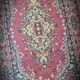 Wool and red cotton carpets