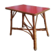 Table en rotin