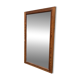 Large vintage cabinet door mirror, 40s/50s