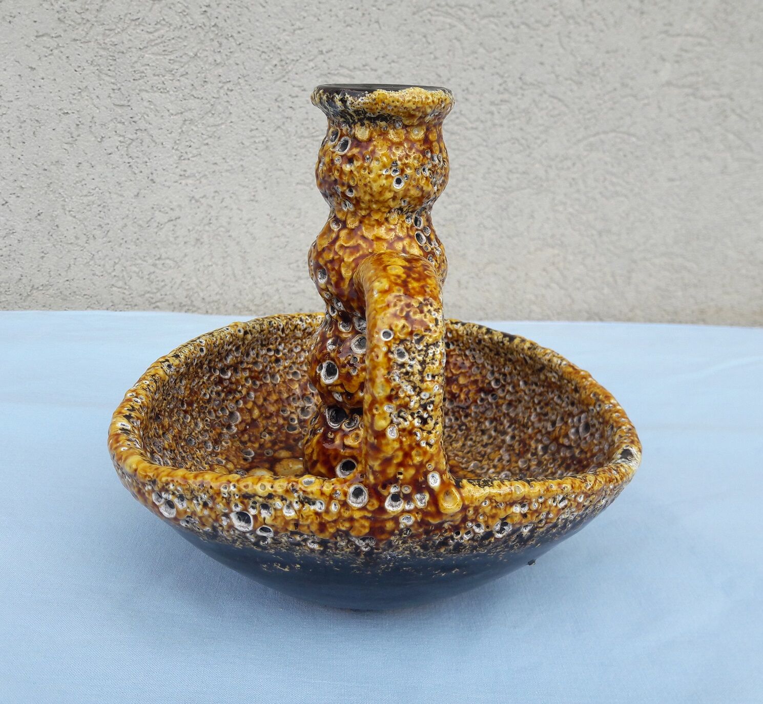 Bougeoir fat lava
